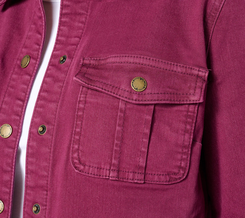 Belle Boho by Kim Gravel Vintage Style Ruffle Hem JAcket — View 17