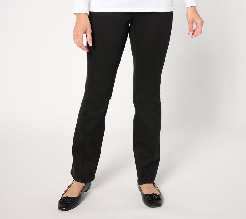 Belle by Kim Gravel Regular Primabelle Twill Forward Boot Cut Jean — View 5