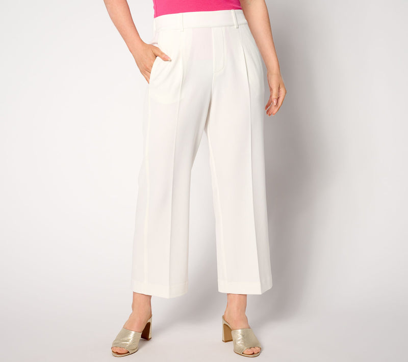 NIC+ZOE Avenue Summer Wide Leg Crop Trouser — View 5