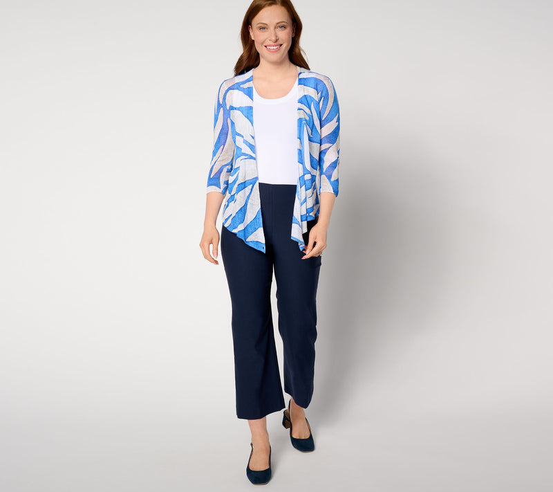 NIC+ZOE Polished Wonderstretch Crop Pant — View 7