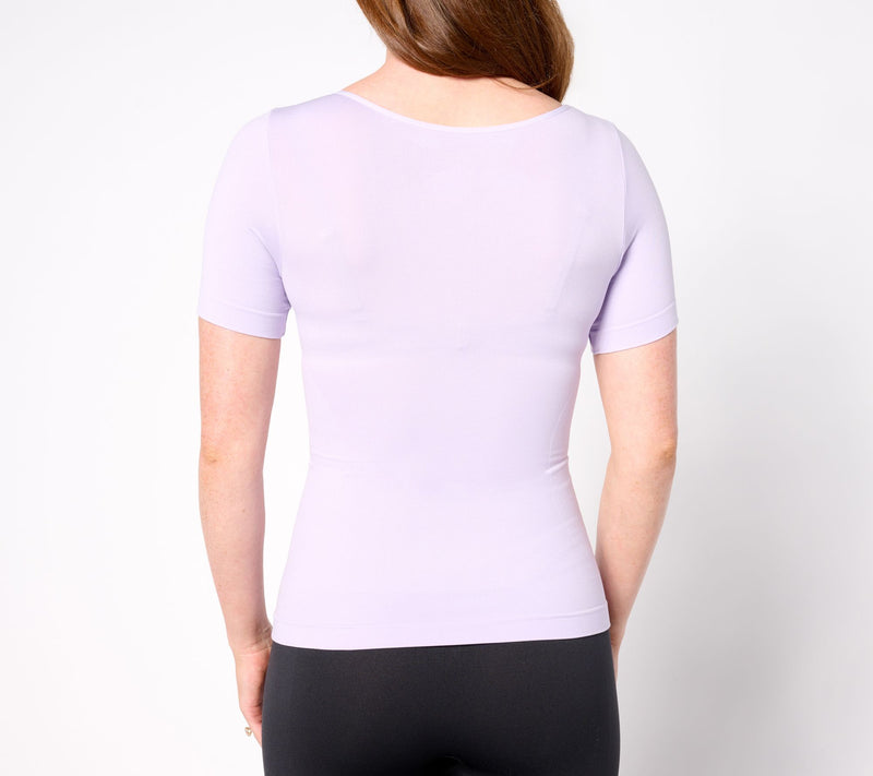 Shapermint All Day Everyday Short-Sleeve Shaping T-Shirt — View 10