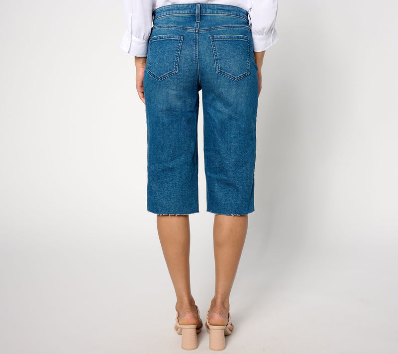 NYDJ Sustainable Kristie 80's Bermuda - Windfall — View 2