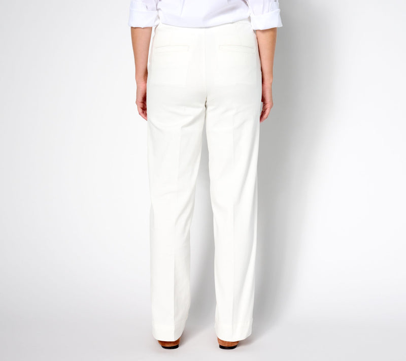 Denim & Co. Signature Regular Color Perfect Flex Trouser Jean — View 3
