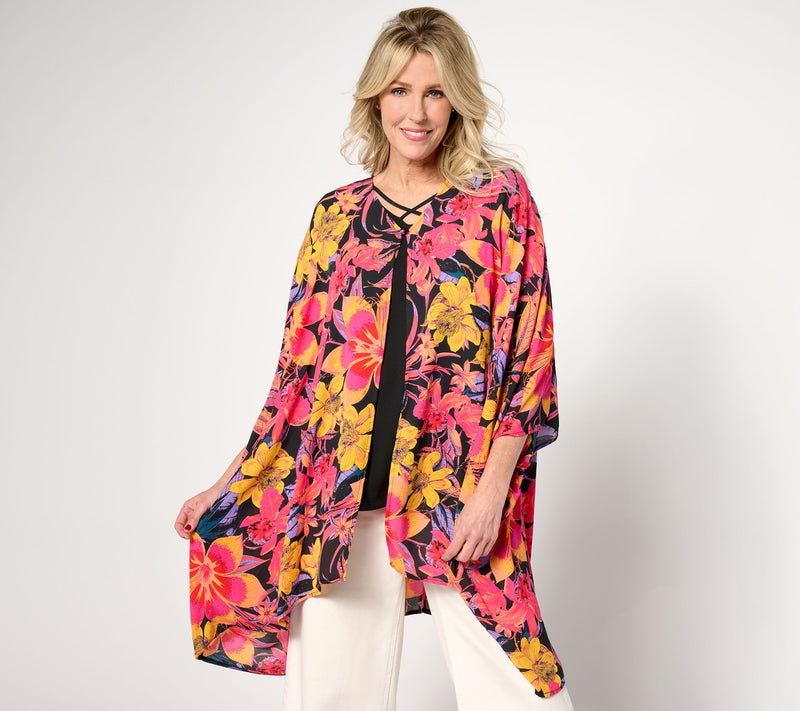 BEAUTIFUL by Lawrence Zarian Regular Printed Topper — View 14
