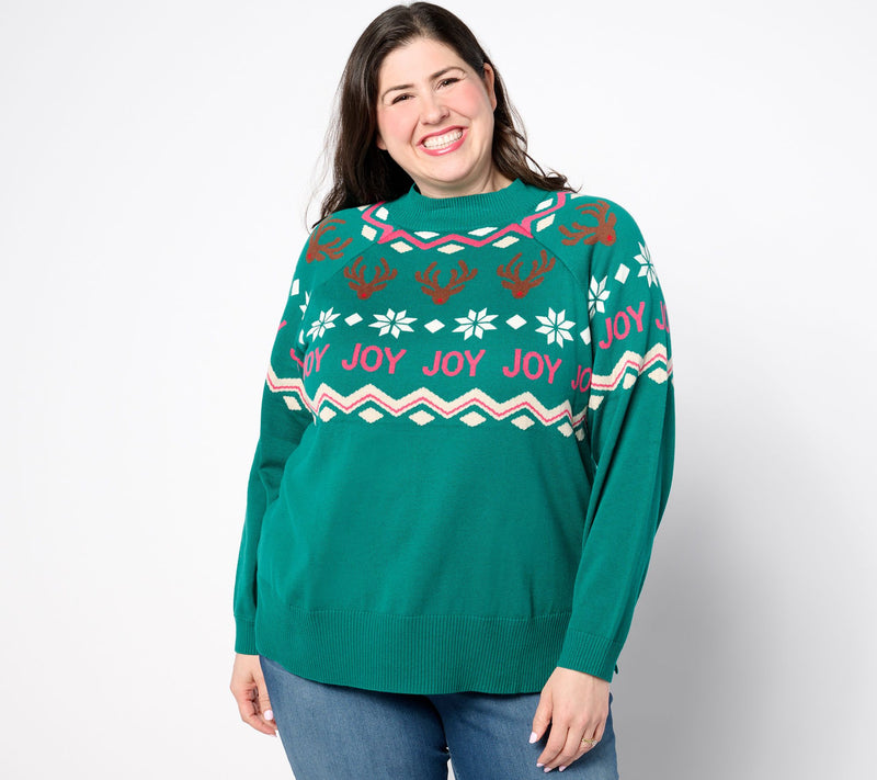 Studio Park X Jane Treacy Fair Isle Turtleneck Sweater — View 11