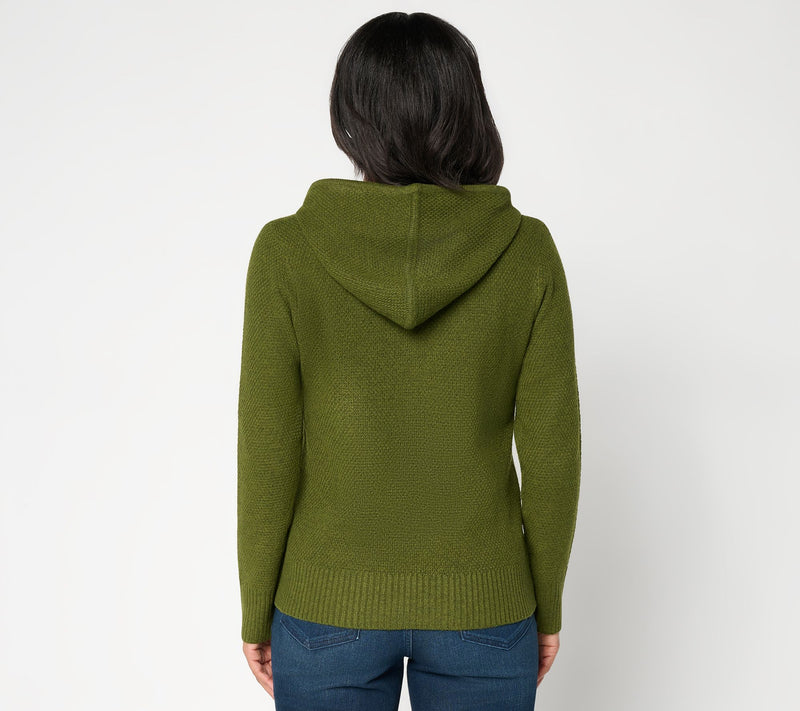 Me by Jennie Garth Pebble Sweater Hoodie — View 12