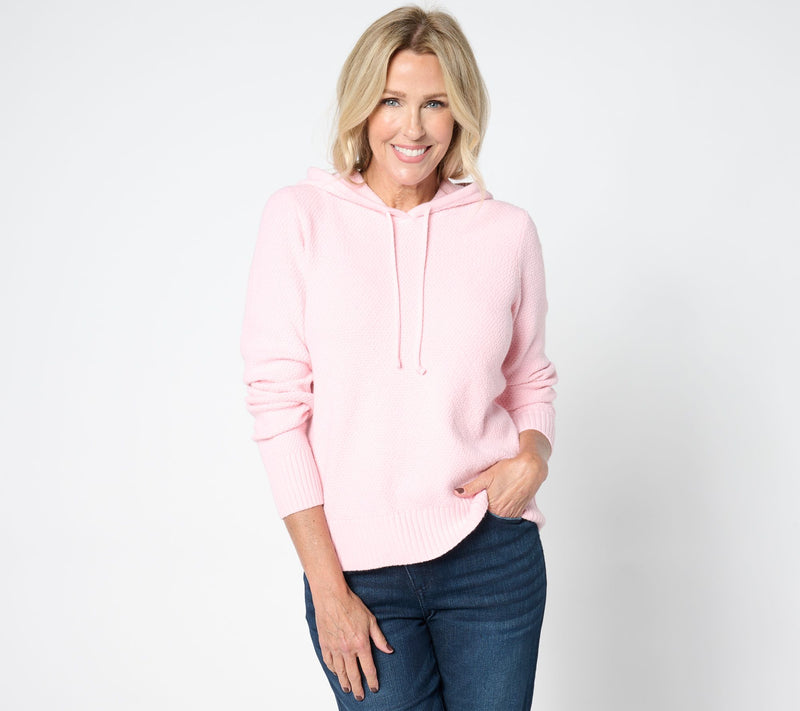 Me by Jennie Garth Pebble Sweater Hoodie — View 7
