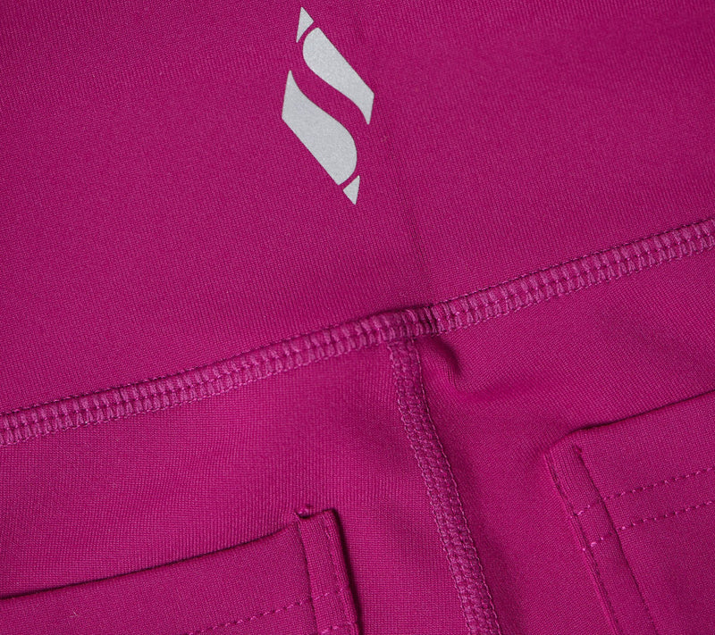 Skechers GOFLEX GoWalk High-Waist Slight Flare Crop Pants — View 9