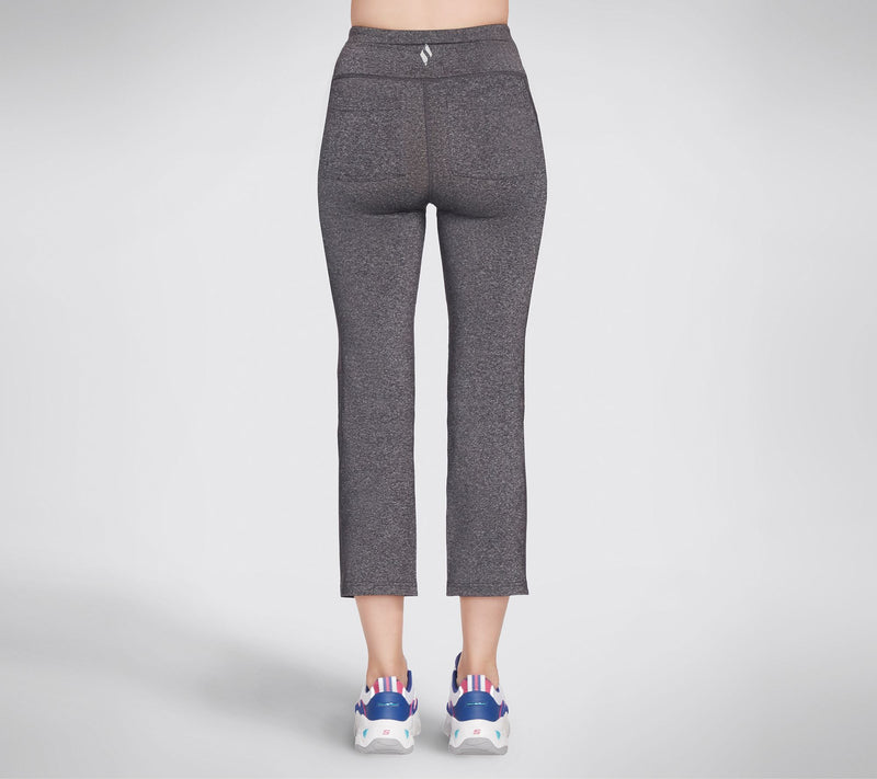 Skechers GOFLEX GoWalk High-Waist Slight Flare Crop Pants — View 7