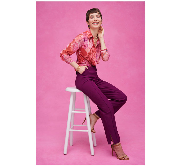 Isaac Mizrahi Live! Tall Timeless Twill Straight Leg Pants — View 13