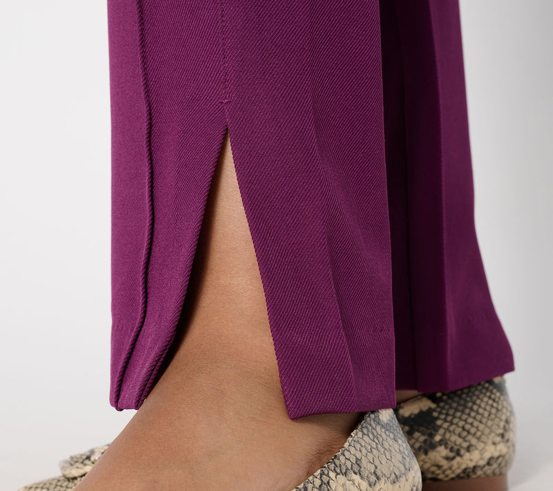 Isaac Mizrahi Live! Tall Timeless Twill Straight Leg Pants — View 12