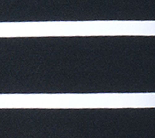 Isaac Mizrahi Live! Elbow Sleeve Yarn Dye Stripe Mock Neck Top — View 15
