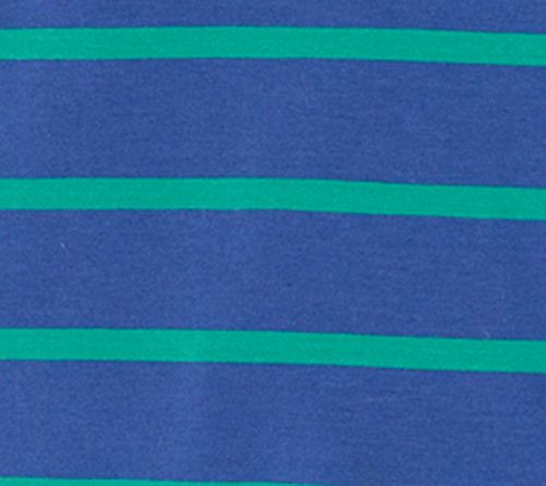 Isaac Mizrahi Live! Elbow Sleeve Yarn Dye Stripe Mock Neck Top — View 2