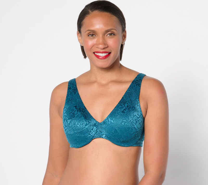 Breezies Dahalia Lace Unlined Underwire Bra — View 3