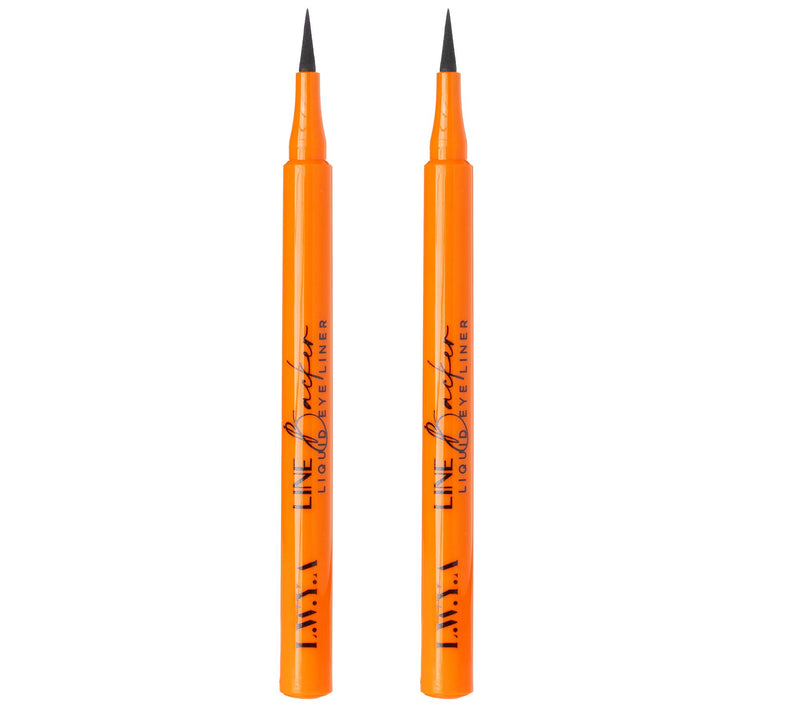 LWYA by Kim Gravel Line Backer Liquid Eyeliner Duo — View 3