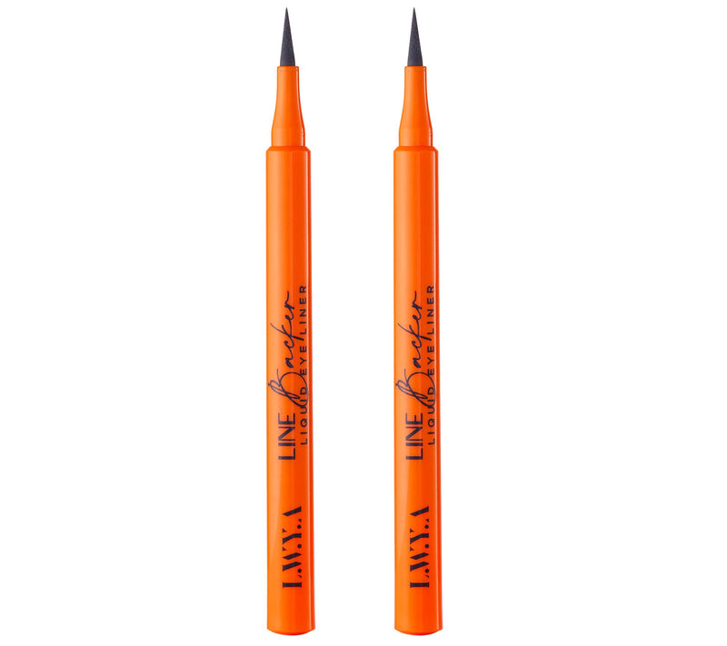 LWYA by Kim Gravel Line Backer Liquid Eyeliner Duo — View 5