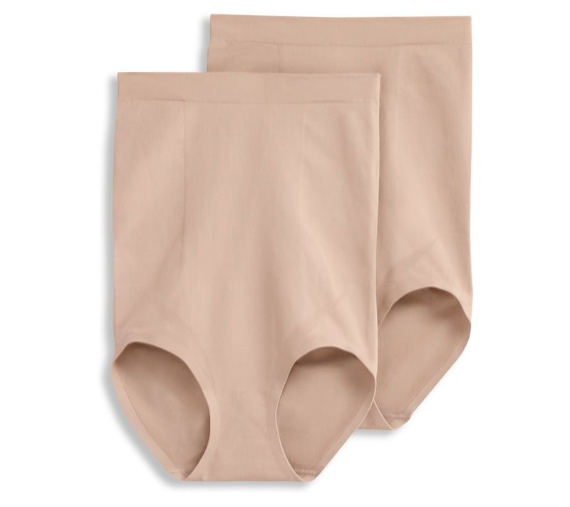 Jockey Skimmies Slimmers 2 Pack Breathe High Waisted Briefs — View 3