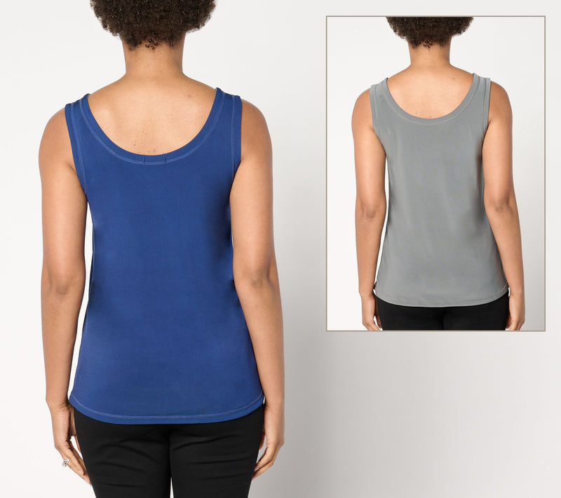 Women with Control Reversible Como Jersey Ultimate Tank — View 2