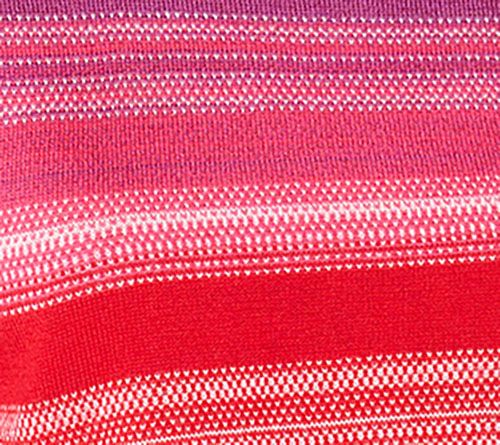 Isaac Mizrahi Live! Jacquard Stripe Pullover Long Sleeve Sweater — View 11