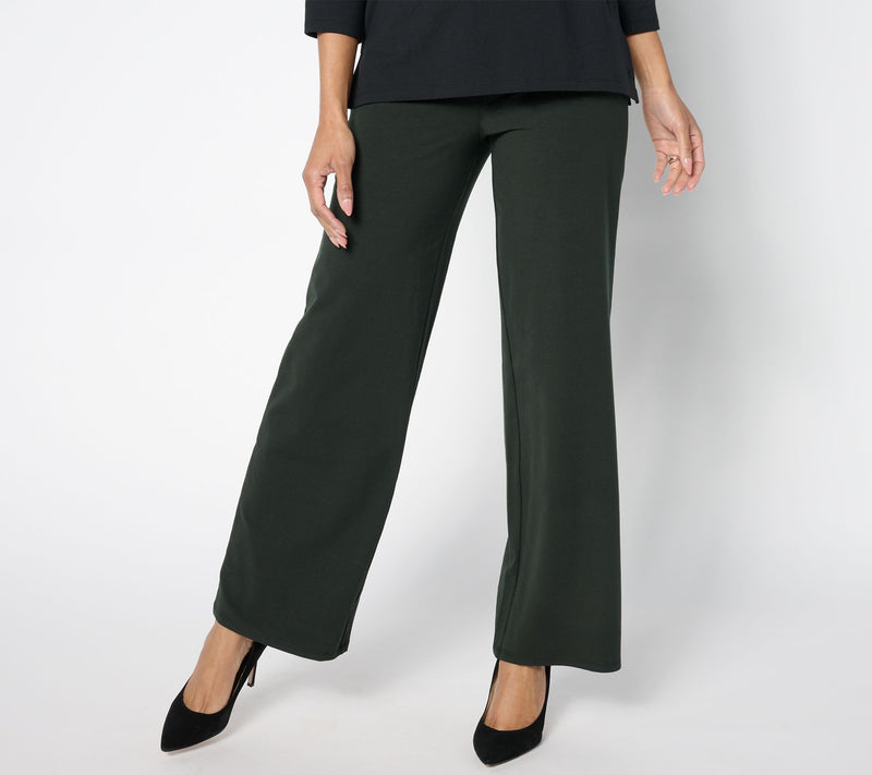 Women With Control Tall Pull On Wide Leg Pant — View 9
