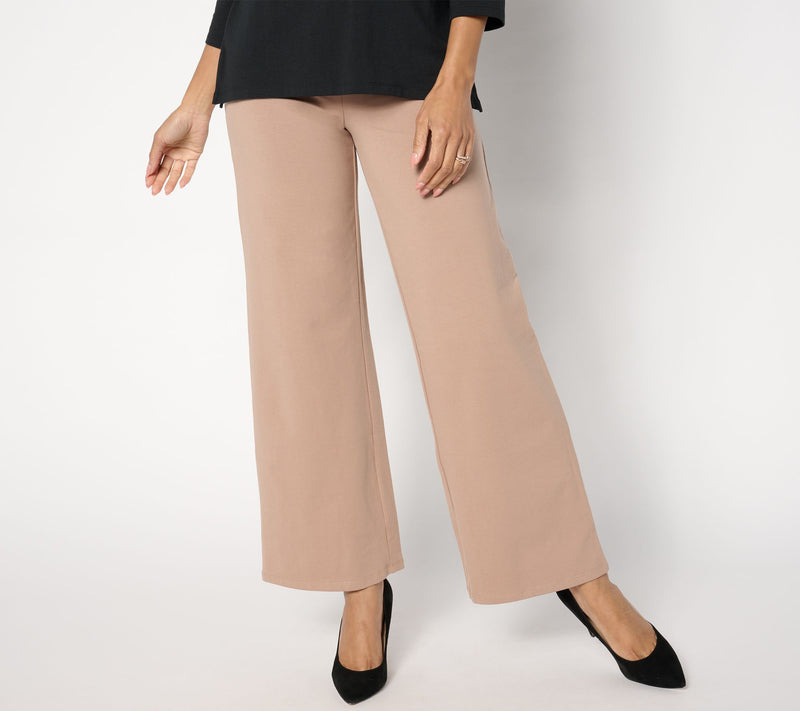 Women With Control Tall Pull On Wide Leg Pant — View 5