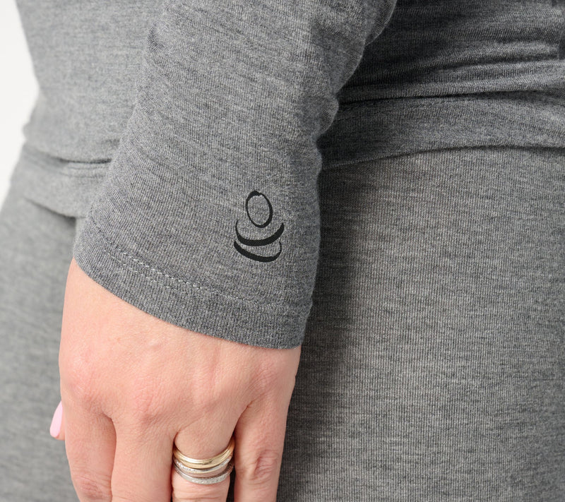 Cuddl Duds Layers Softwear with Stretch Long Sleeve Crew — View 14