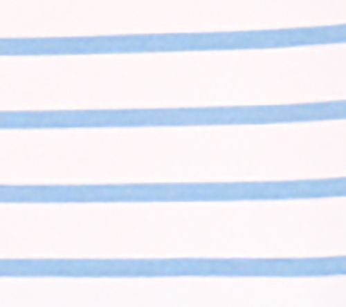Cuddl Duds Cottonwear+ Striped Tee — View 2