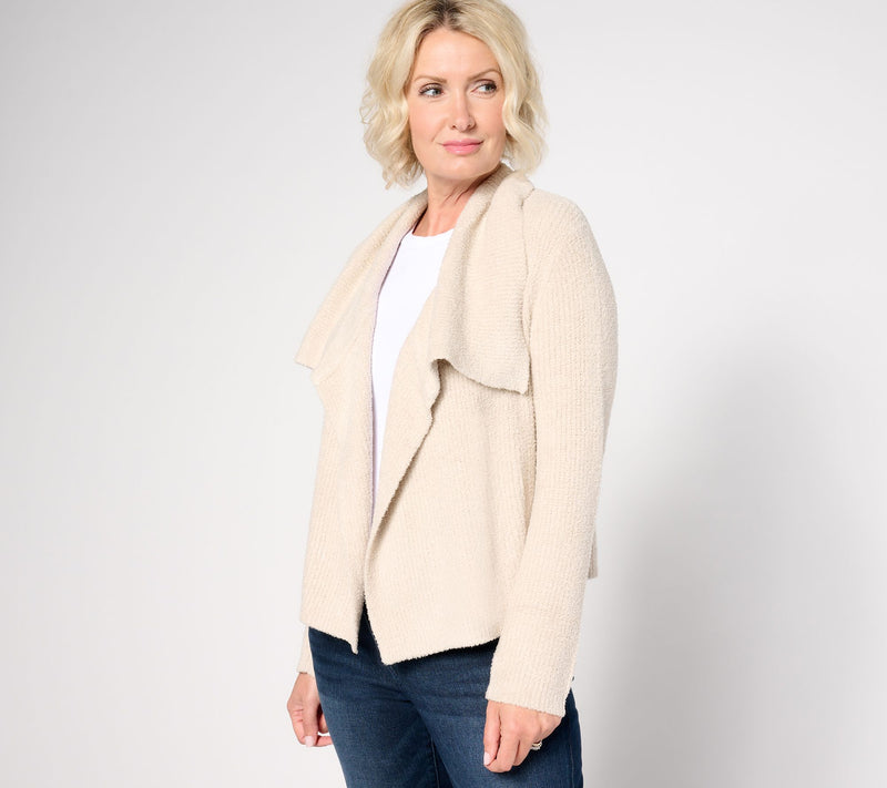 Barefoot Dreams CozyChic Lite Shawl Cardigan — View 11