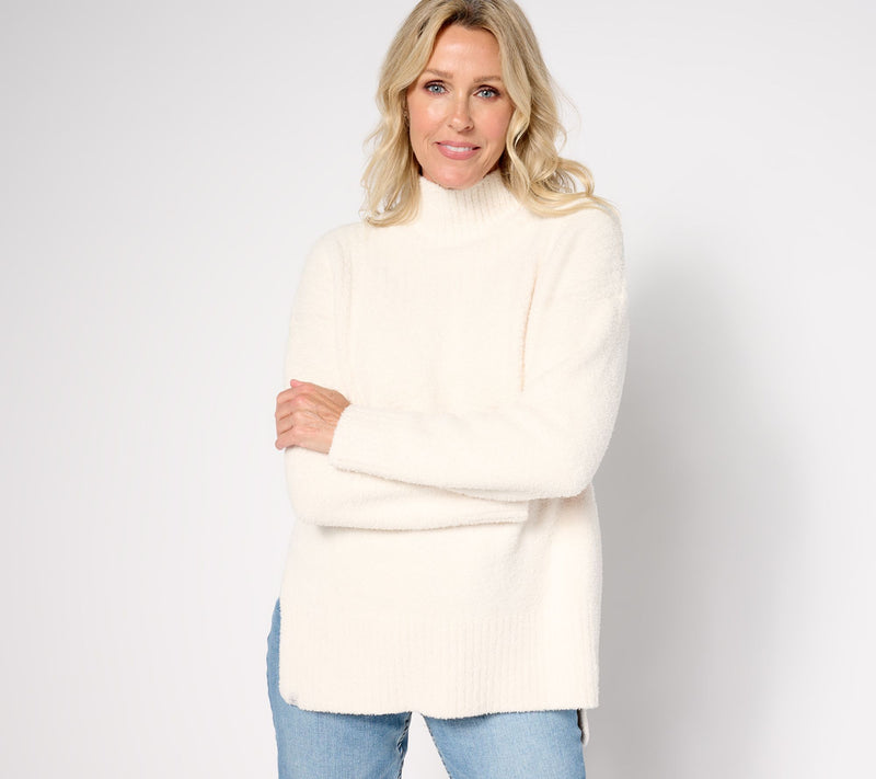 Barefoot Dreams CozyChic Hi-Low Pullover — View 13