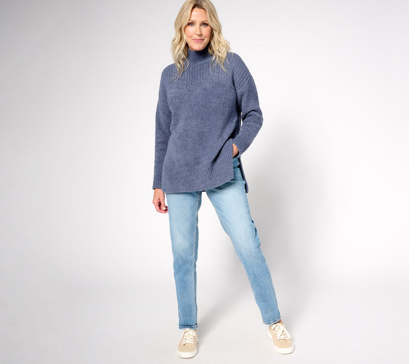 Barefoot Dreams CozyChic Hi-Low Pullover — View 5