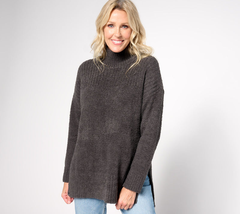 Barefoot Dreams CozyChic Hi-Low Pullover — View 15