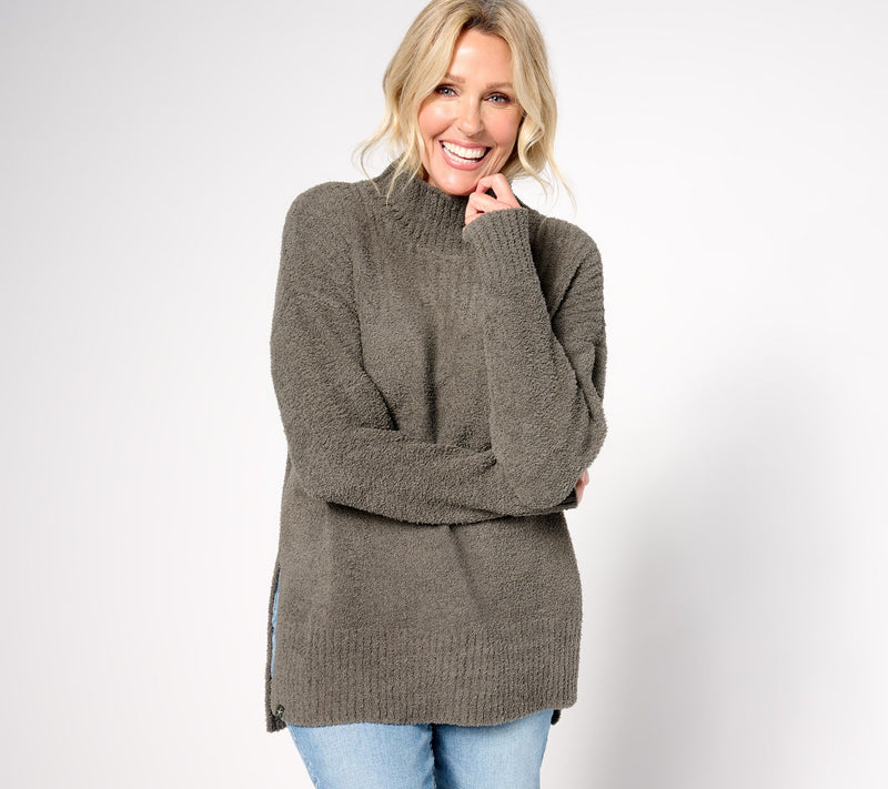 Barefoot Dreams CozyChic Hi-Low Pullover — View 16