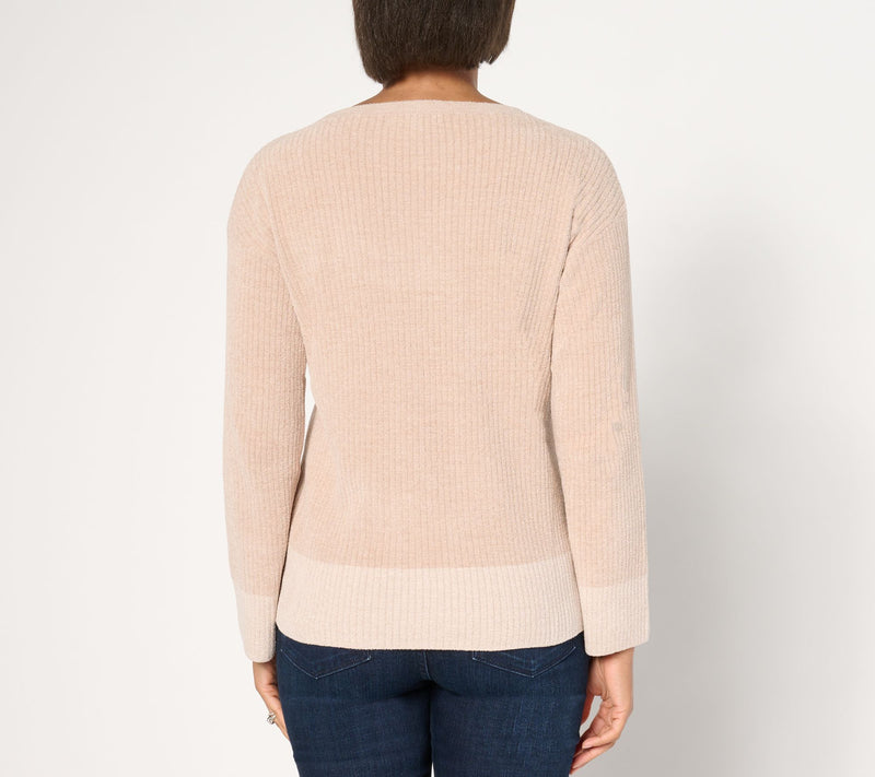 Barefoot Dreams CozyChic Ultra Lite Boatneck Pullover — View 6