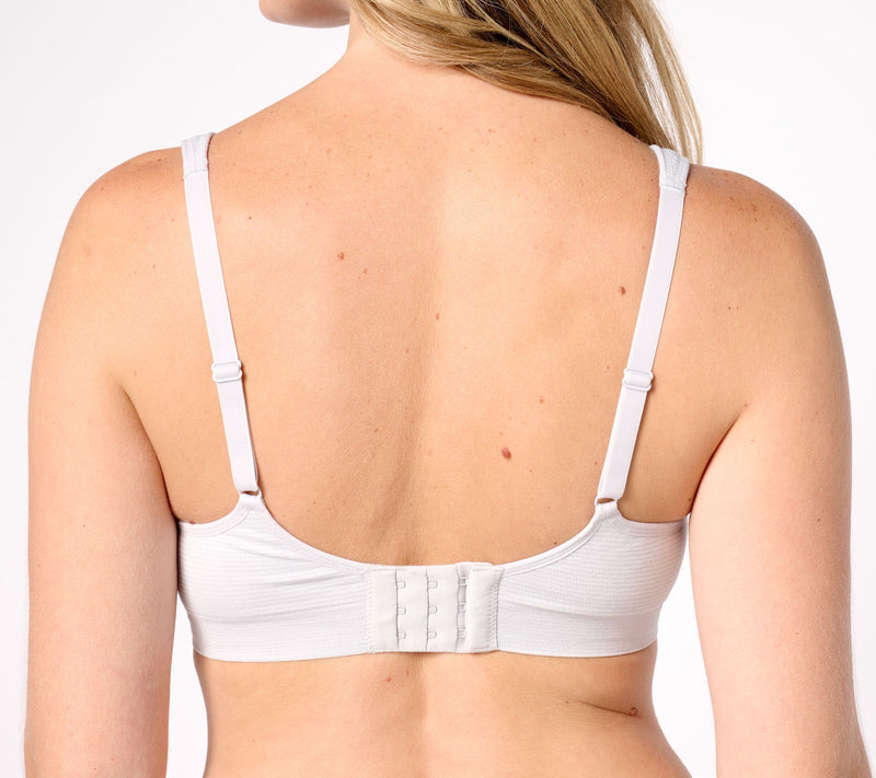 Breezies Lurex Mini Stripe Seamless Wirefree T-Shirt Bra — View 8