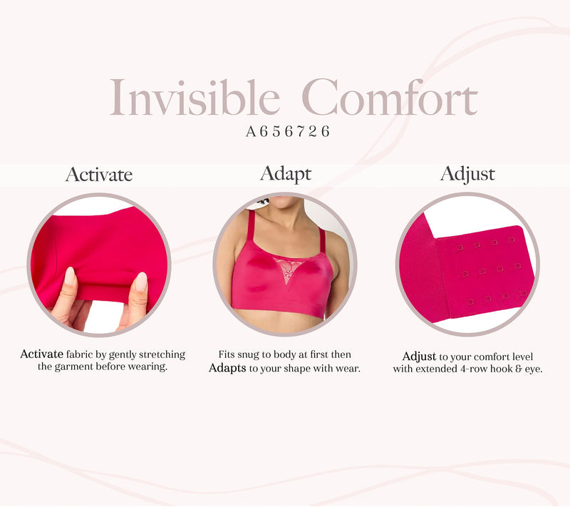 Breezies Invisible Comfort Wirefree Contour Bra — View 4