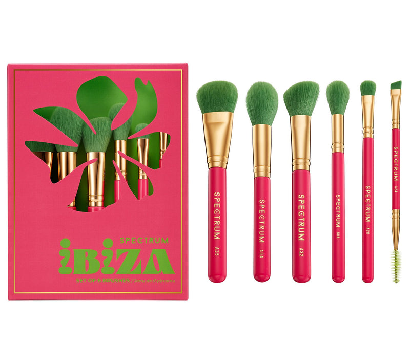Spectrum Collections Travel Book 6-pc Makeup Brush Set — View 15