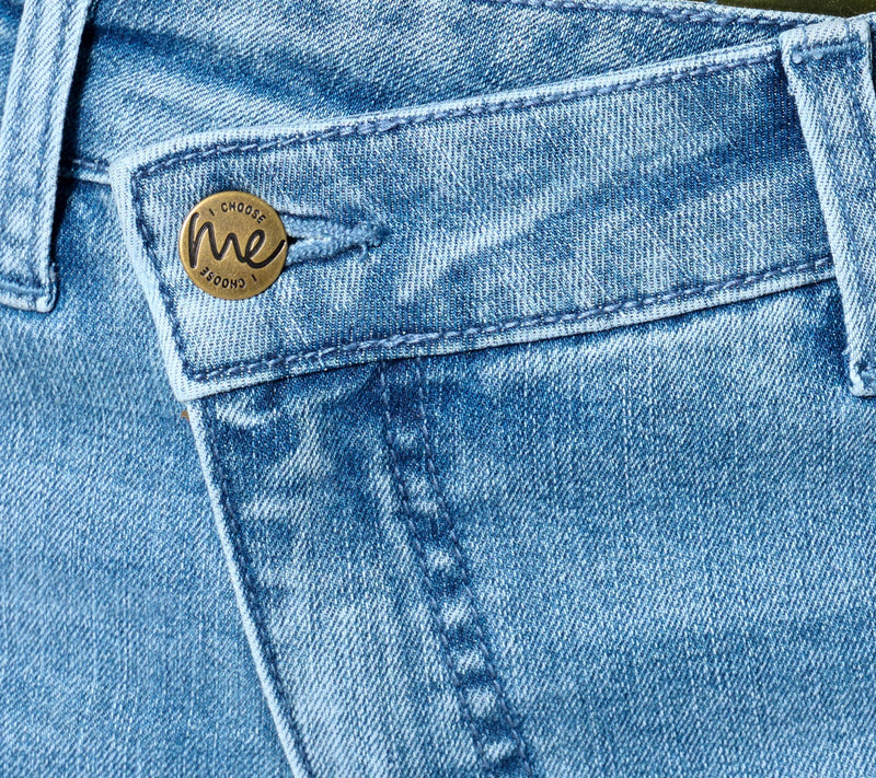 Me by Jennie Garth Regular Straight Leg Jean — View 4