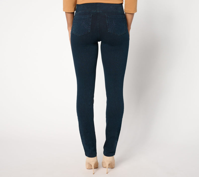 Women With Control Tall Prime Stretch Tummy Control Slim-Leg Pants — View 12