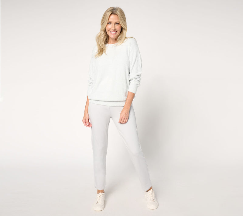 Barefoot Dreams Tall CozyChic Lite Pullover & Straight Leg Pant — Main view