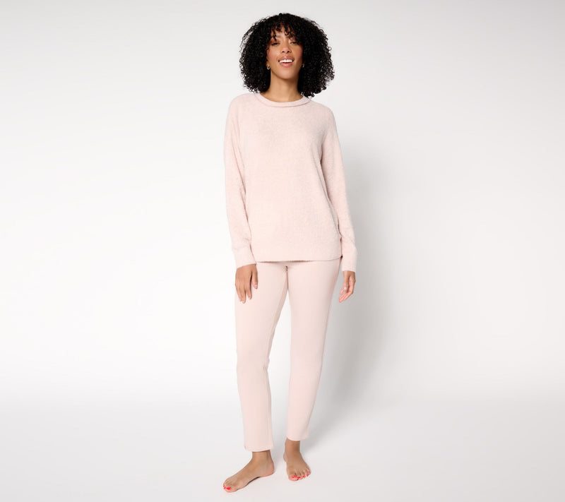 Barefoot Dreams Tall CozyChic Lite Pullover & Straight Leg Pant — View 7