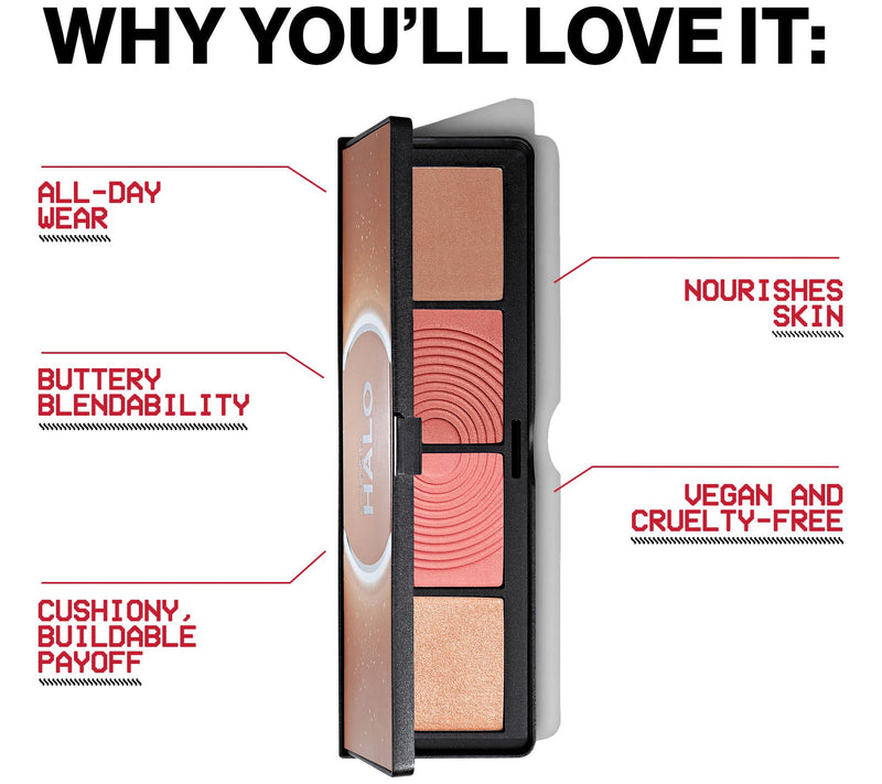 Smashbox Halo Sculpt + Glow Face Palette — View 10
