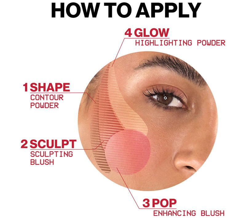 Smashbox Halo Sculpt + Glow Face Palette — View 11