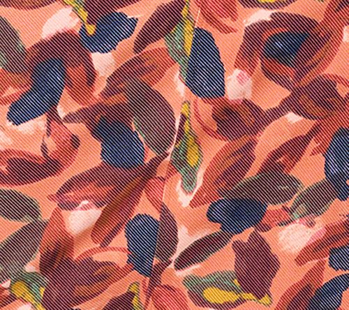 Denim & Co. Regular Printed Knit Knit Twill Pull-On Skirt — View 5