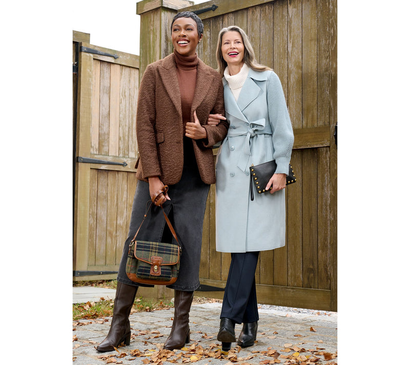 Thread Collective Mixed Media Double Face Coat — View 10