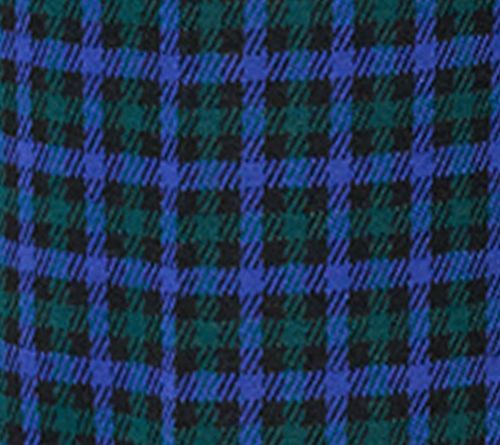 Isaac Mizrahi Live! Regular Estate Yarn-Dye Plaid Wide Leg Pants — View 4