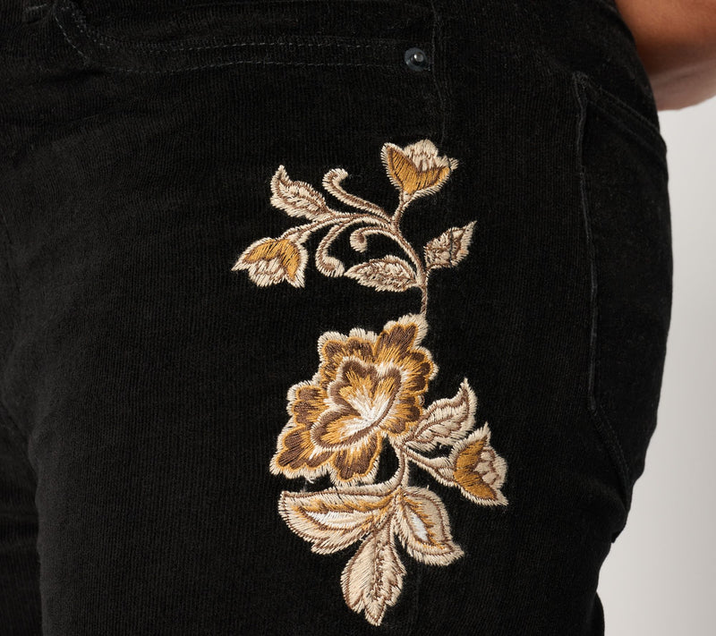 Driftwood Jeans Wyatt Corduroy Bootcut Pants - Veranda — View 6