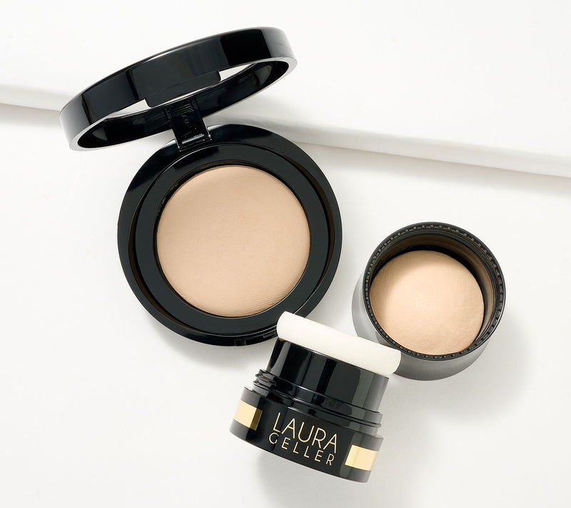 Laura Geller Baked to Go Blurring and Setting Powder Set — Main view
