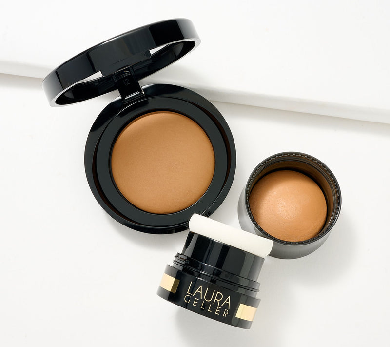 Laura Geller Baked to Go Blurring and Setting Powder Set — View 7