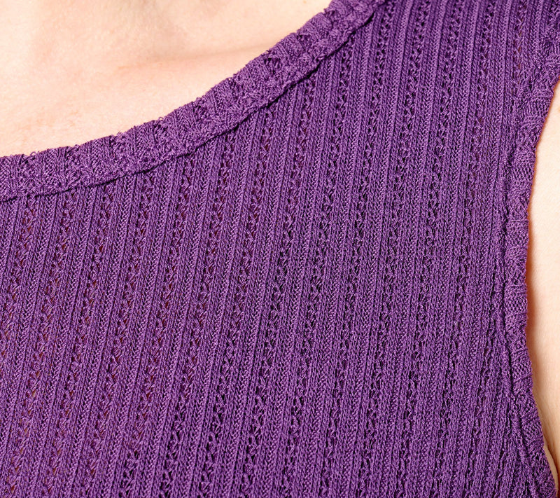 LOGO Layers by Lori Goldstein Crewneck Shirtail Tank — View 4