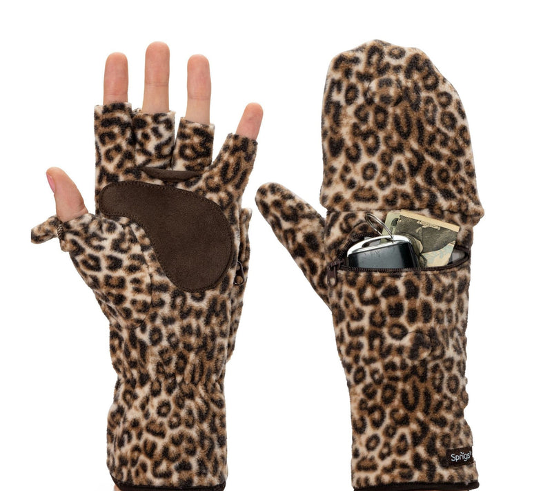 Sprigs Multi-Mitt Gloves with Cell Phone Pocket — View 4
